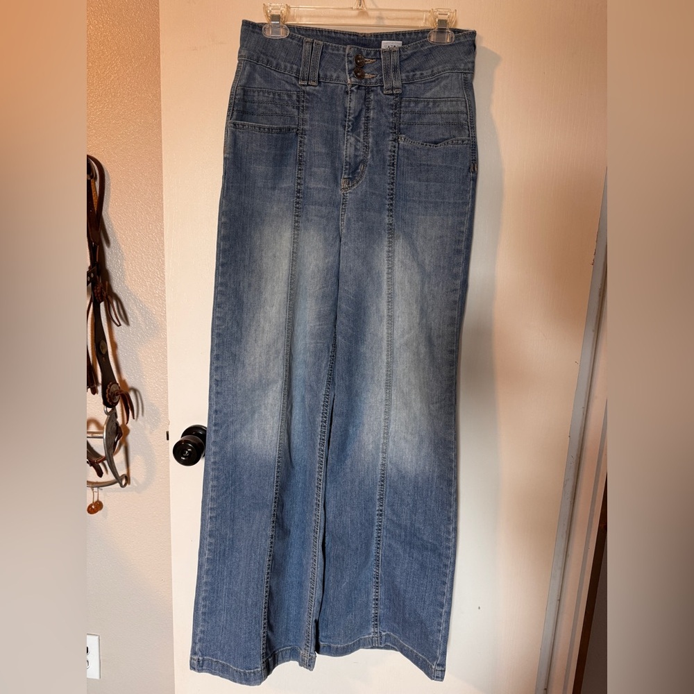 Cruel Girl Light Blue Flare Jeans